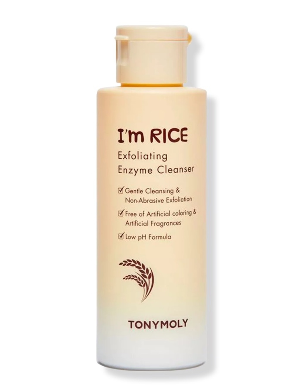 TONYMOLY I'm Rice Active Enzyme Exfoliating Cleanser 1.8oz BRAND NEW